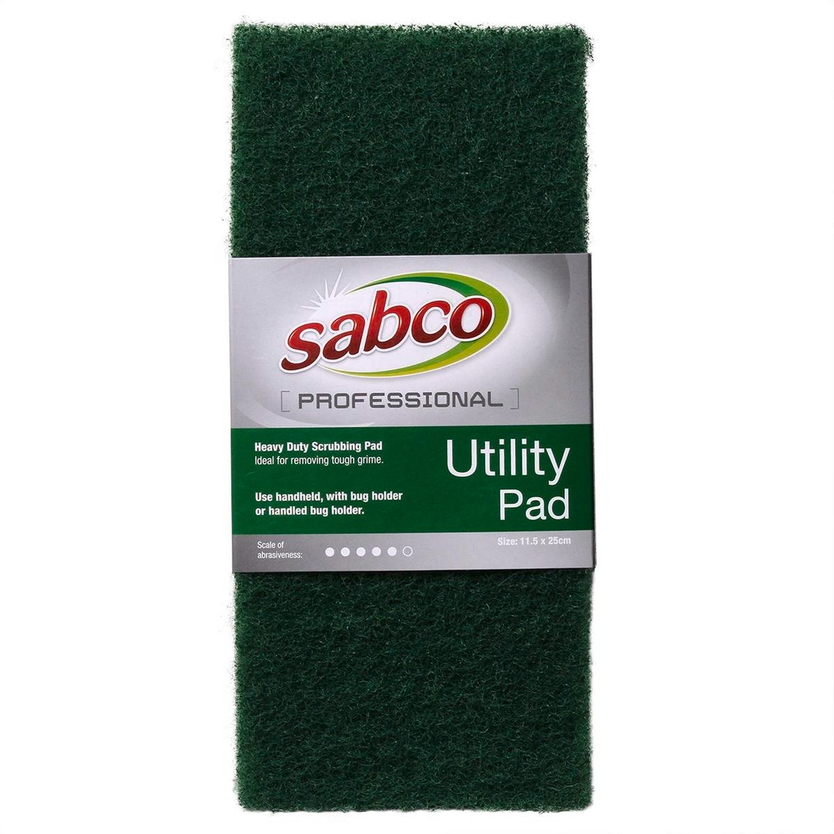 Sabco Professional Green Heavy Duty Utility Pad