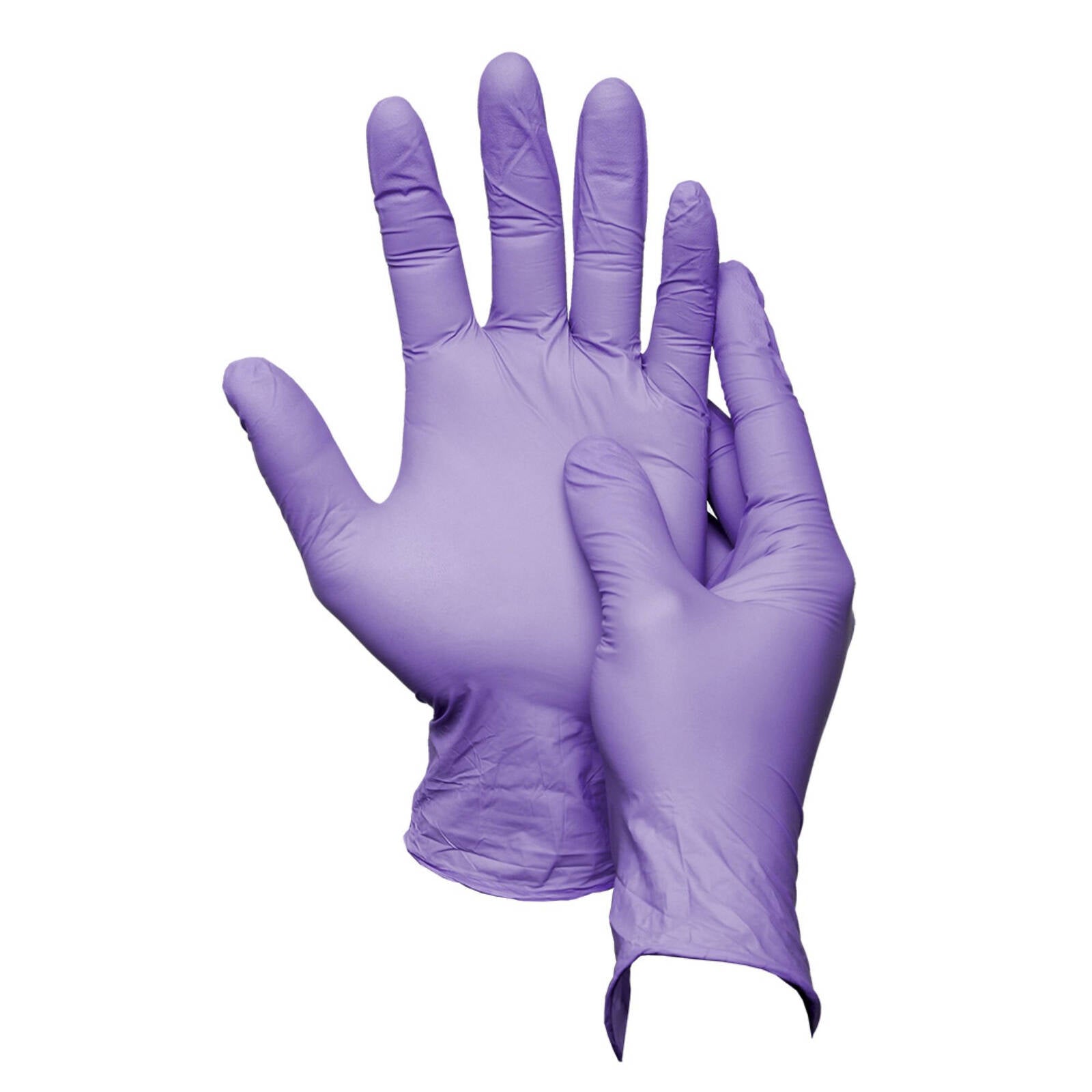 Sabco Medium Purple Nitrile Disposable Gloves 100 Pack