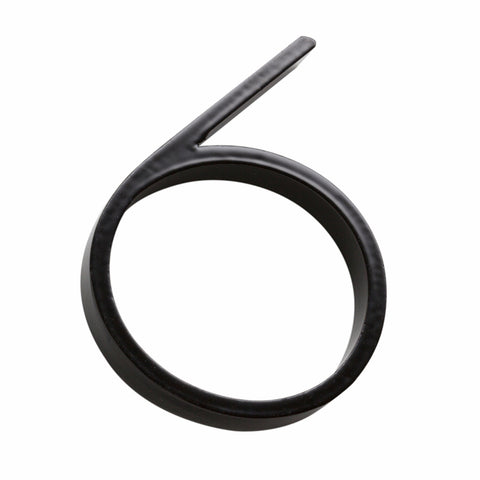 Sandleford 120mm Black Slimline House Number 6 Steel - Powder Coated Weather Resistant