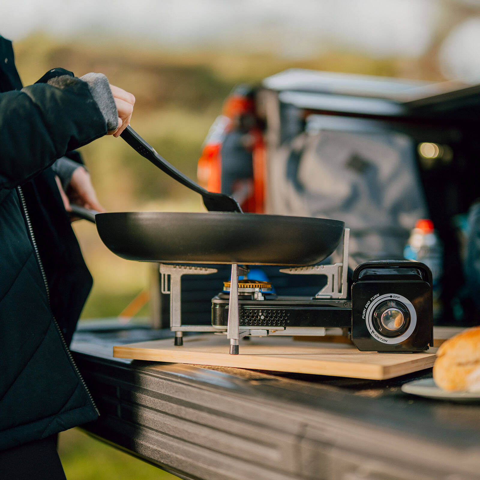 Campmaster Compact Butane Spider Stove Portable Outdoor