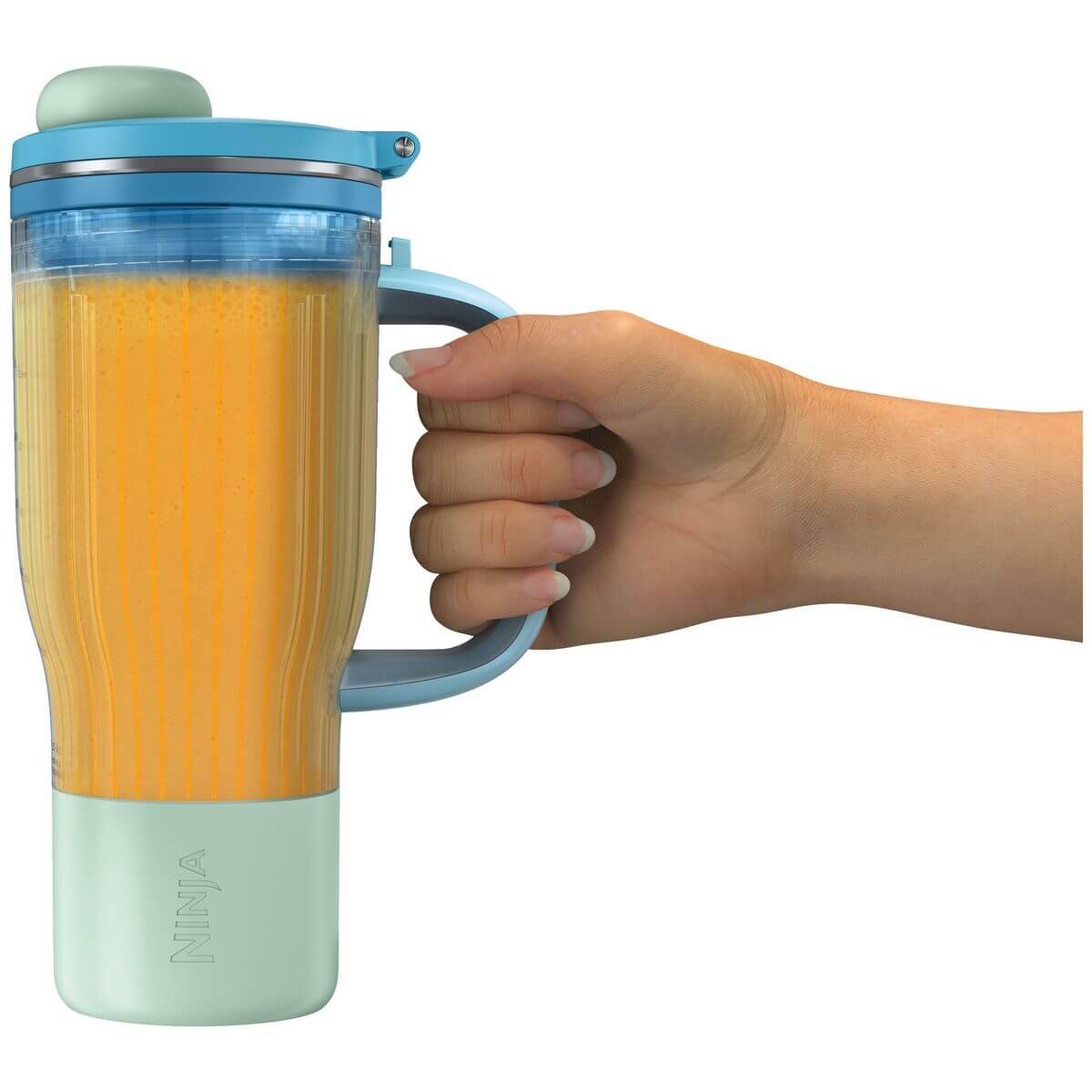 Ninja BlendBOSS personal blender 0.76L tumbler - 1100W, Auto-iQ, Blue Raspberry - DB351BLANZ