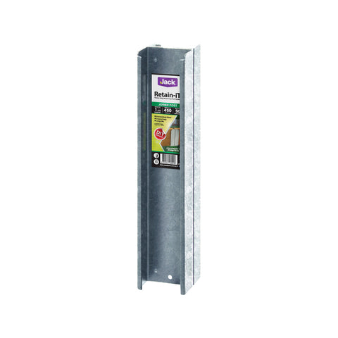 Jack Retain-iT 50 x 450mm Galvanised Steel Joiner Post Sleeper Upright