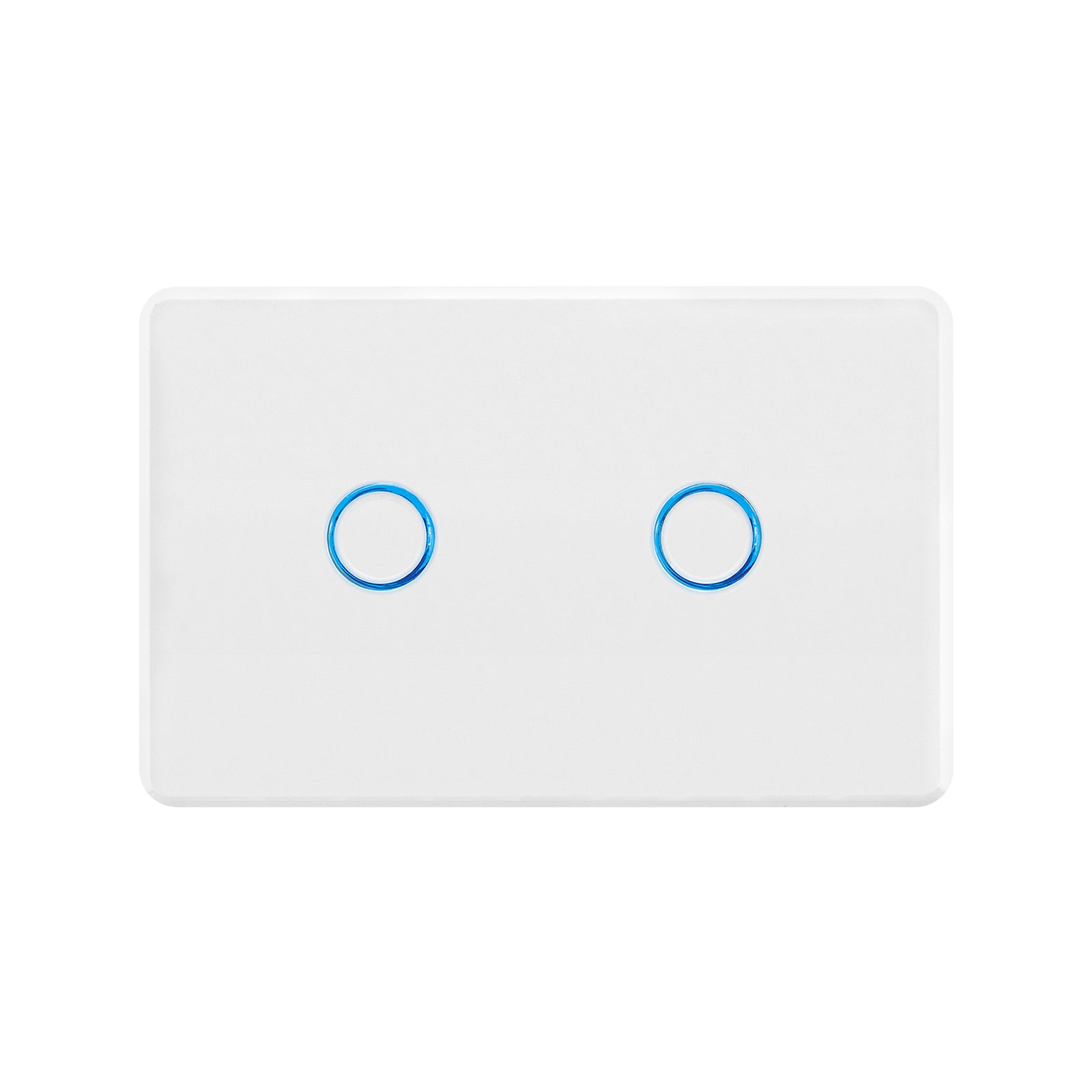 DETA 2 Gang Touch Activated Light Switch, 250V 6912B