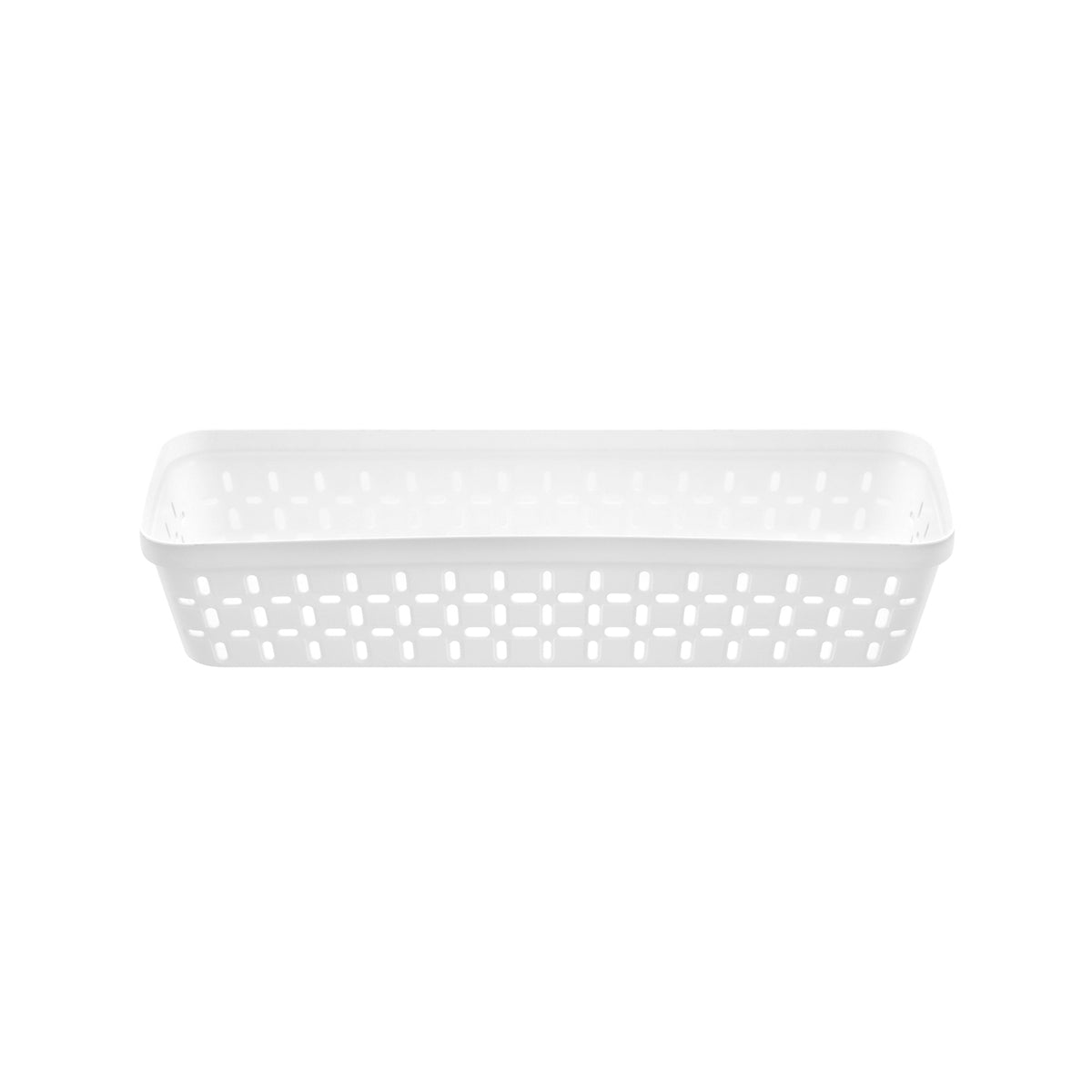 Boxsweden Kept 33 x 11.5 x 6.5cm 2L White Organiser Tray