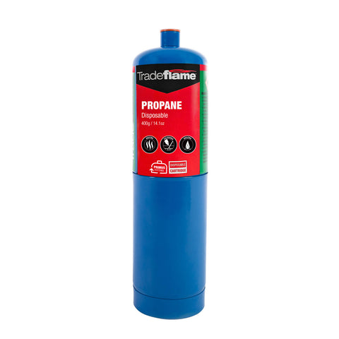 Tradeflame 400g Propane Disposable Cartridge with Primus Internal Fitting