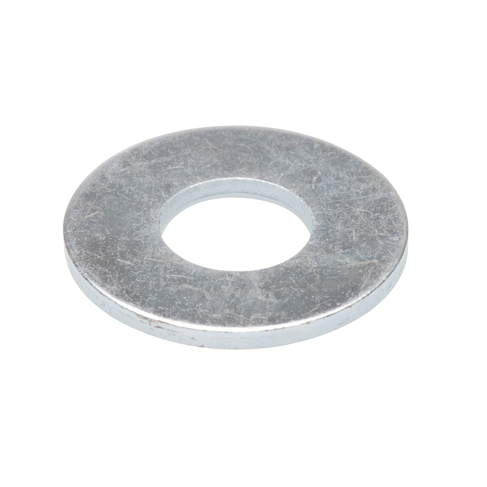 Zenith 3/8" M10 Zinc Plated Round Flat Washer - 50 Pack