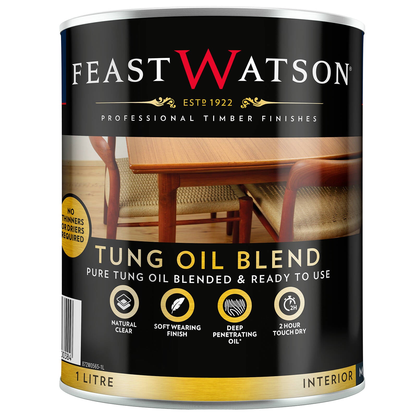 Feast Watson 1L Matt Timber Tung Oil Blend