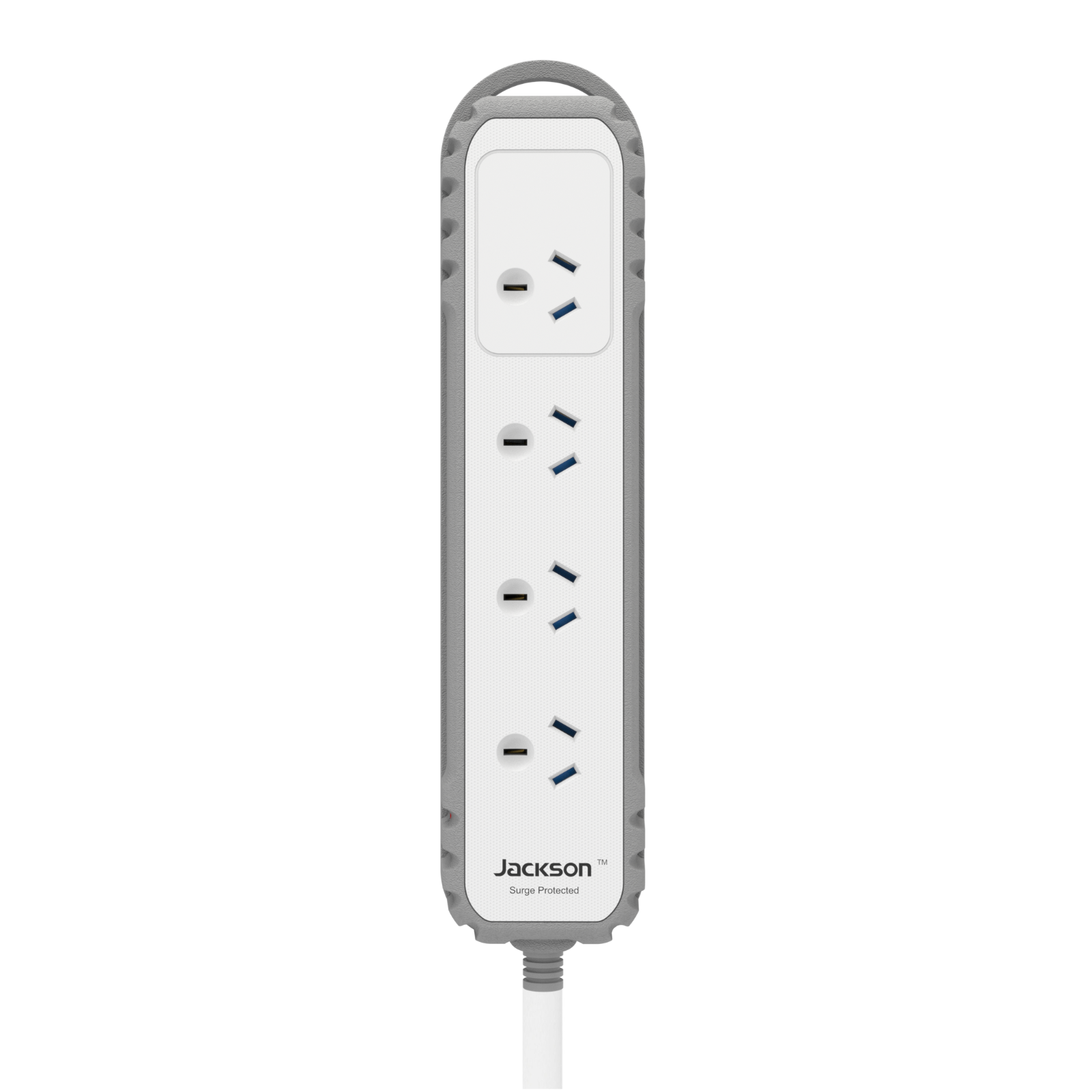 Jackson Rugged Home 4 Outlet Powerboard with 175J Surge, 0.9m Lead 240V 10A