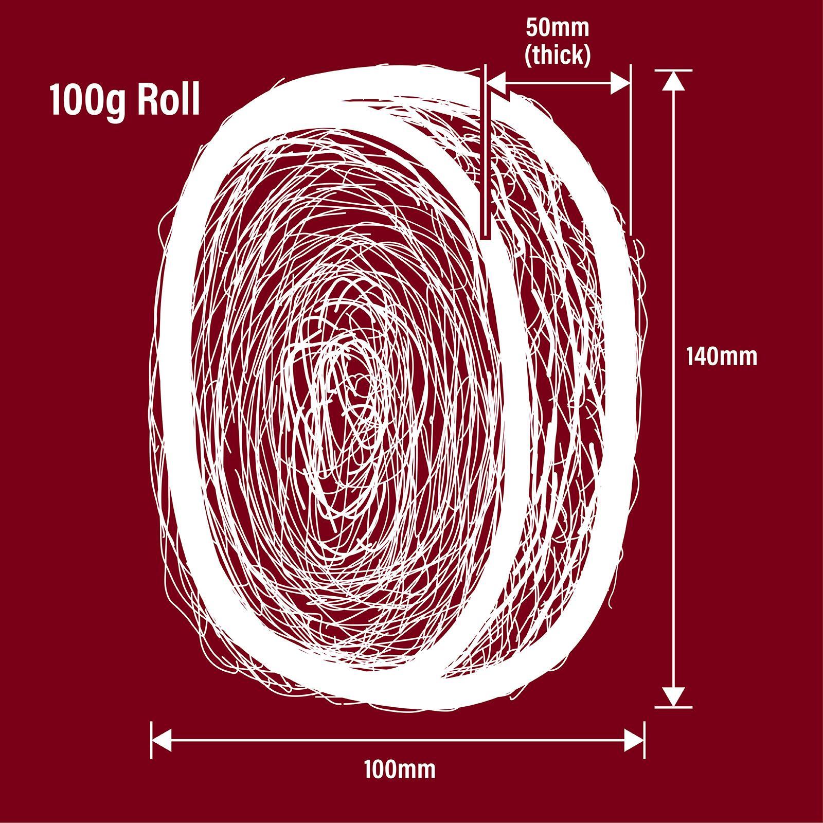 Rocket 100g Grade 00 Very Fine Steel Wool Trade Pack