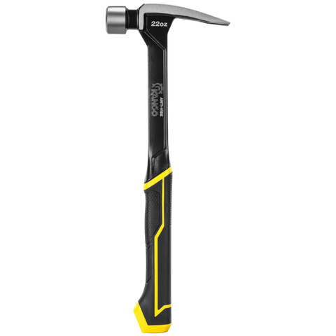 Kango 22oz Steel Anti-Vibe Framing Hammer with Forged Head