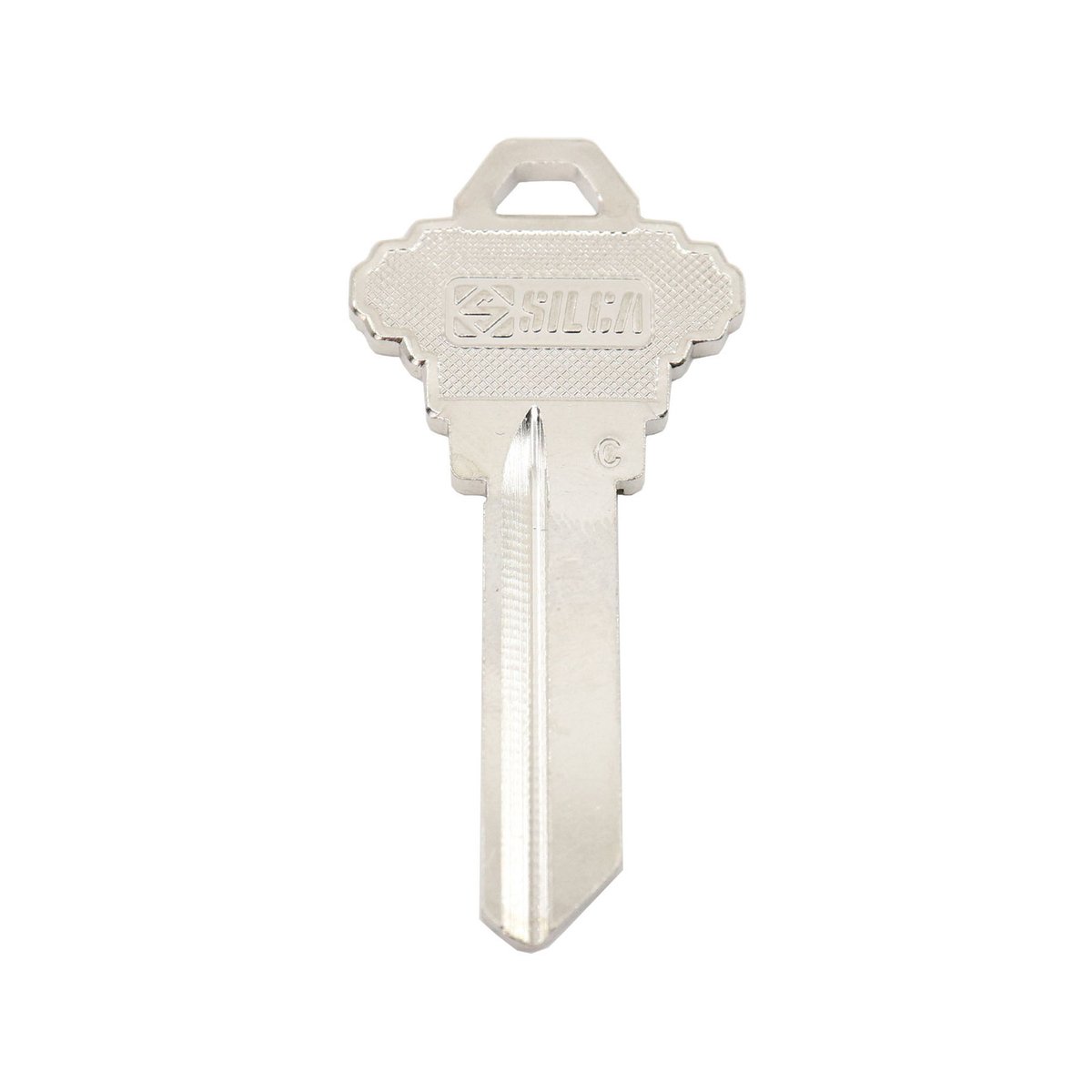 Ehi sh5 Silver Blank Key - Key Blank for House Padlock Locker Keys - SuperSaverAU - view 2