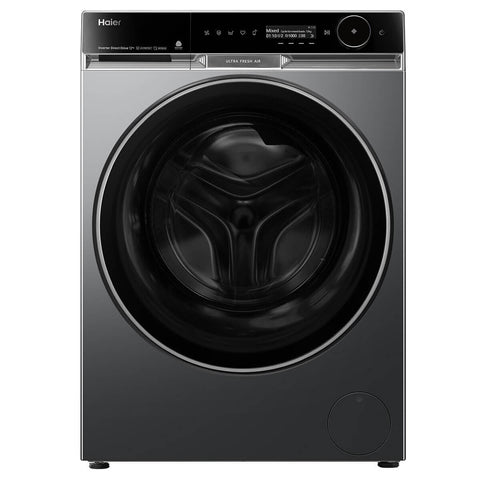 Haier 600 Series 12kg Front Loader - Black, UV Protect, Ultra Fresh Air, 5 Star Energy - HWF12PXB1
