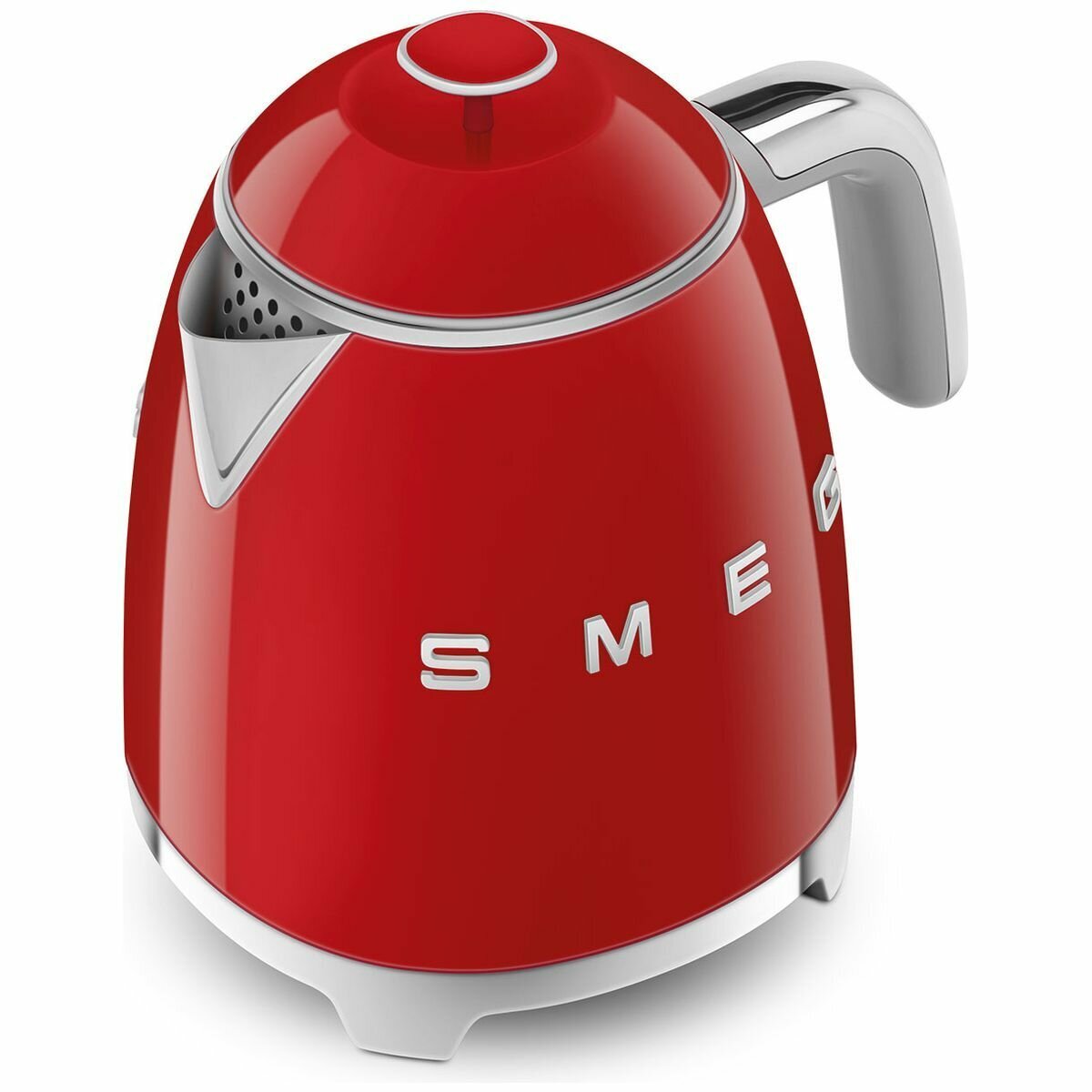 Smeg 50s Retro Style 800mL Mini Electric Kettle - Red, 1400W, Double Wall - KLF05RDAU