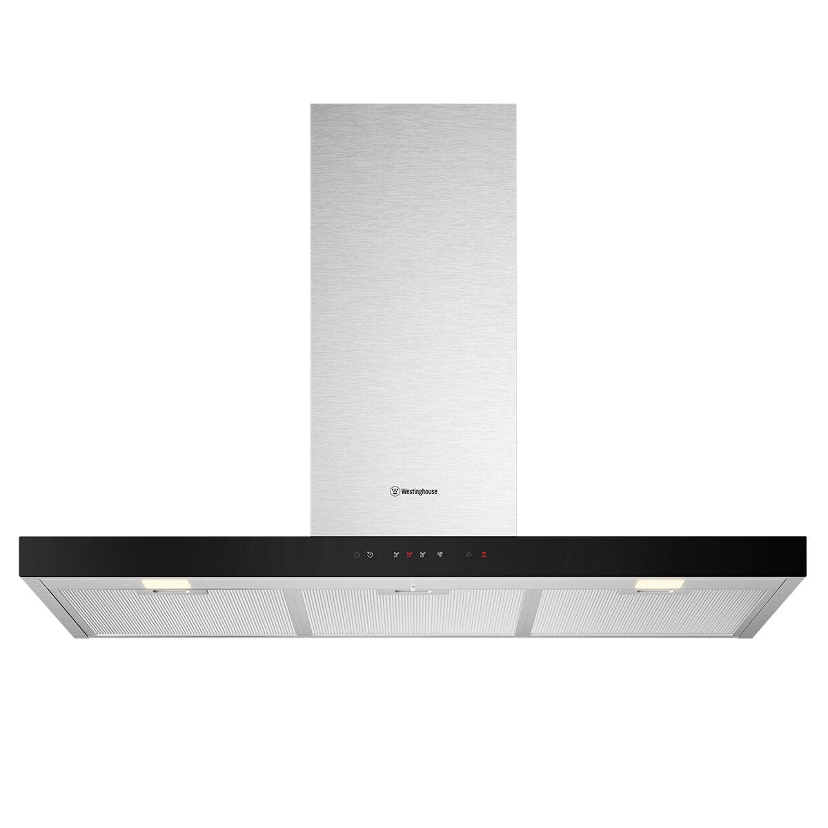 Westinghouse 90cm Canopy Rangehood with Hob2Hood - Mark Resistant Stainless Steel, 810m³/h - WRC924SD