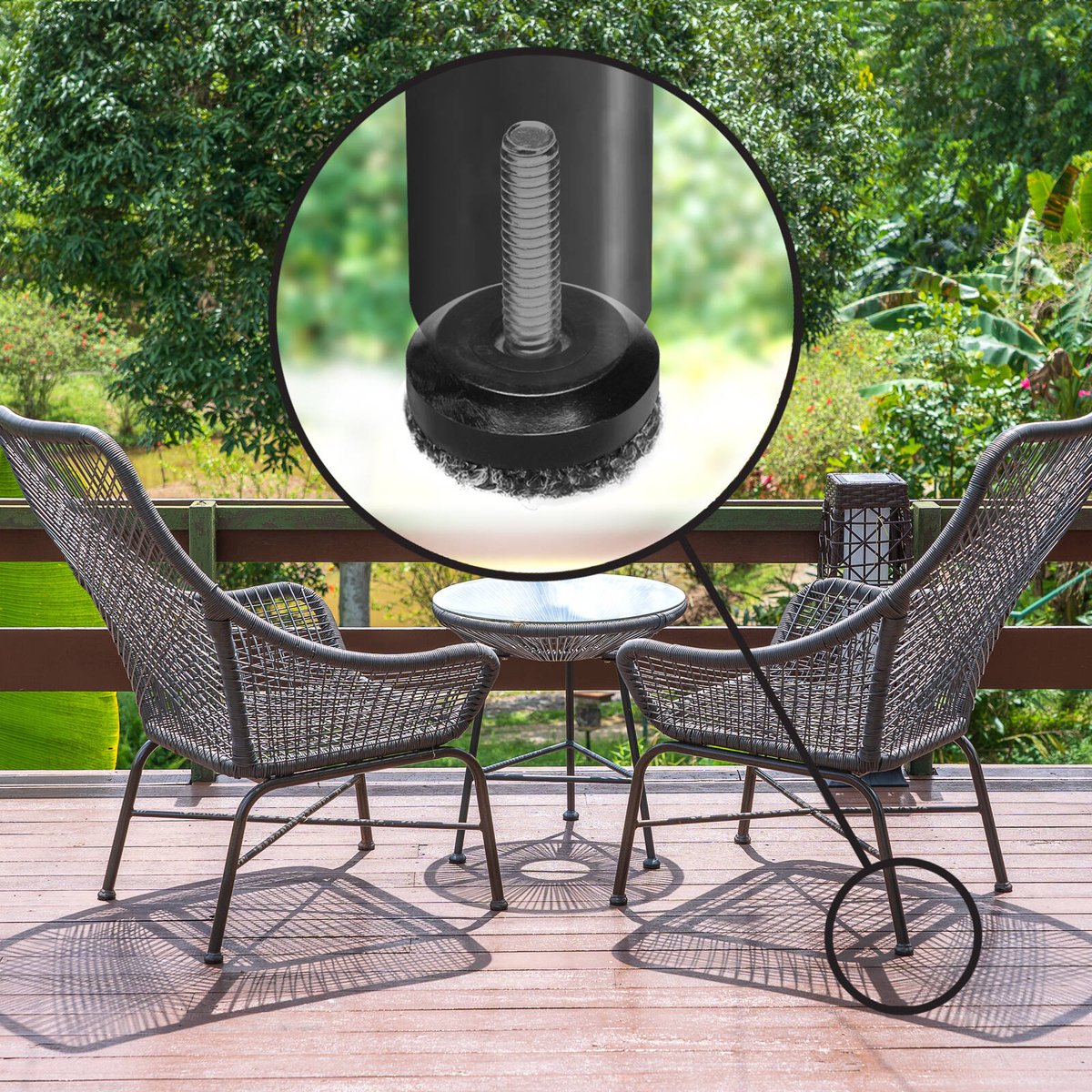 Slipstick M8 Clear Screw Outdoor Tread Berber 28mm - Weatherproof Floor Protection - SuperSaverAU - view 6