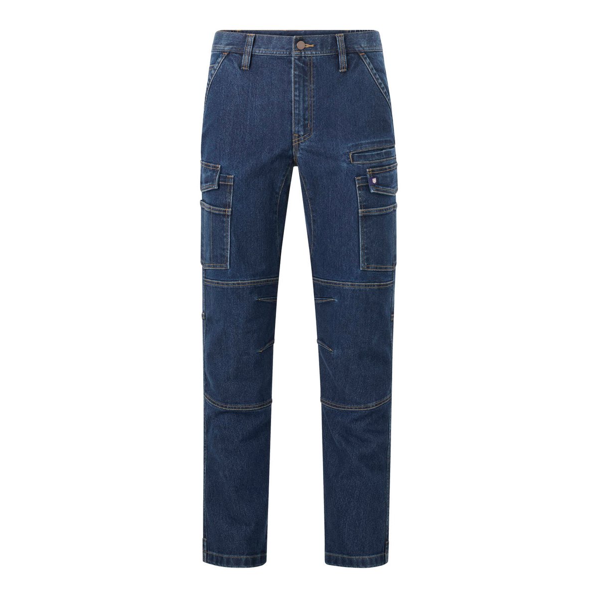 Citeco Cargo Jeans, Mid-Weight Stretch Denim, Indigo - Size 102R