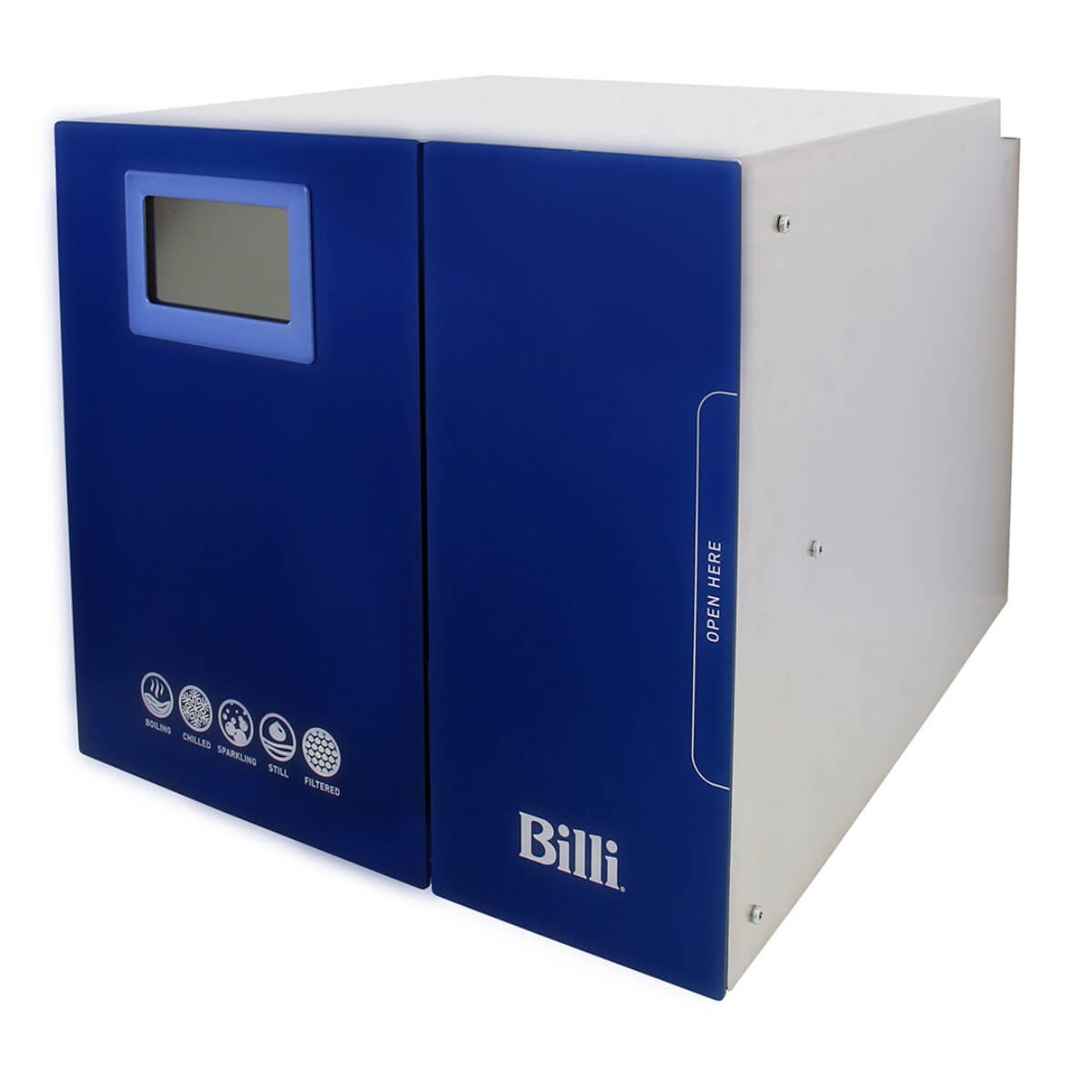 Billi Home BCS XL Boiling, Chilled and Sparkling Filtered Water Tap - Matte White - Touch Display - 925100LMW