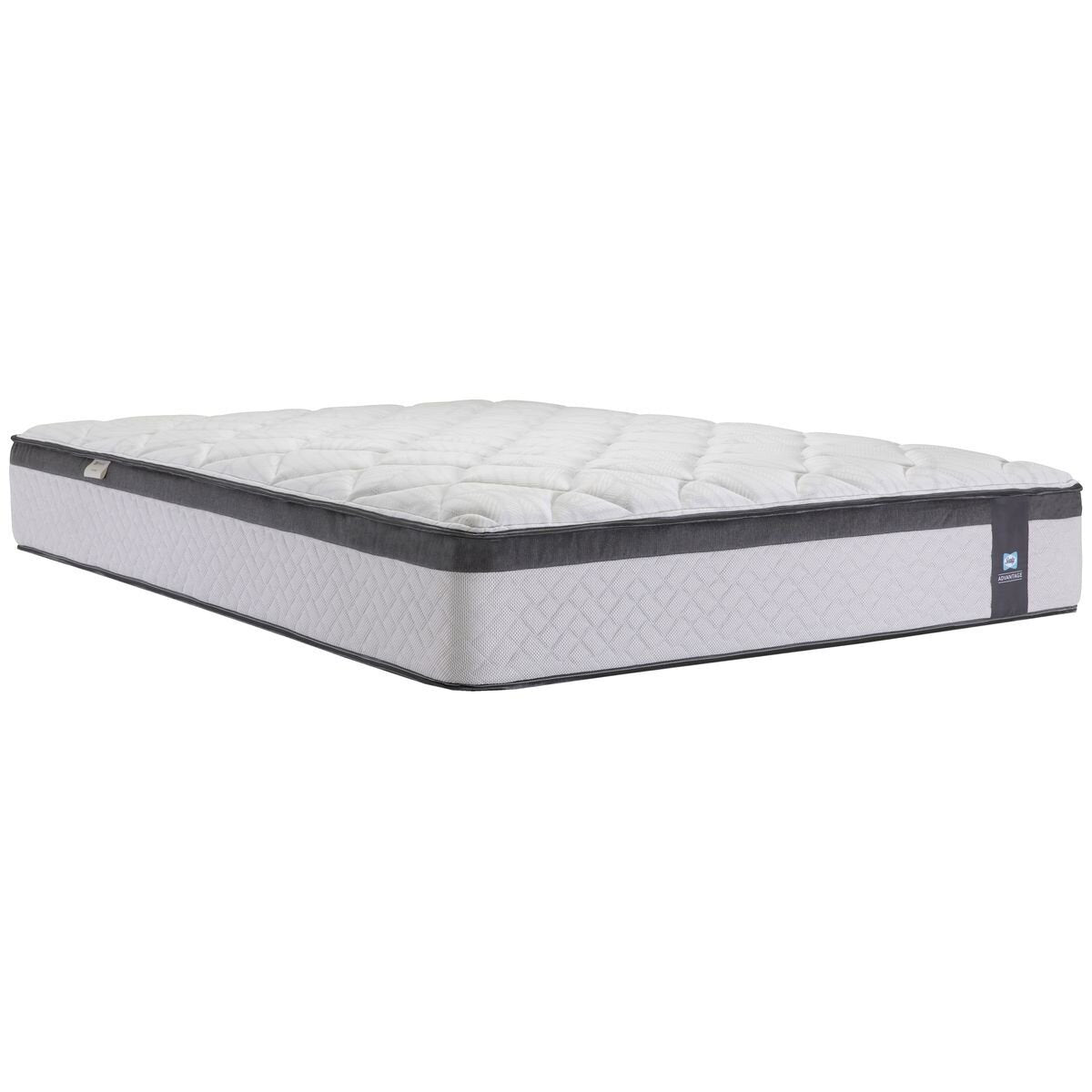 Sealy Advantage Cristal medium double mattress - premium fibre, cushioning foam, CoreSupport - 905685