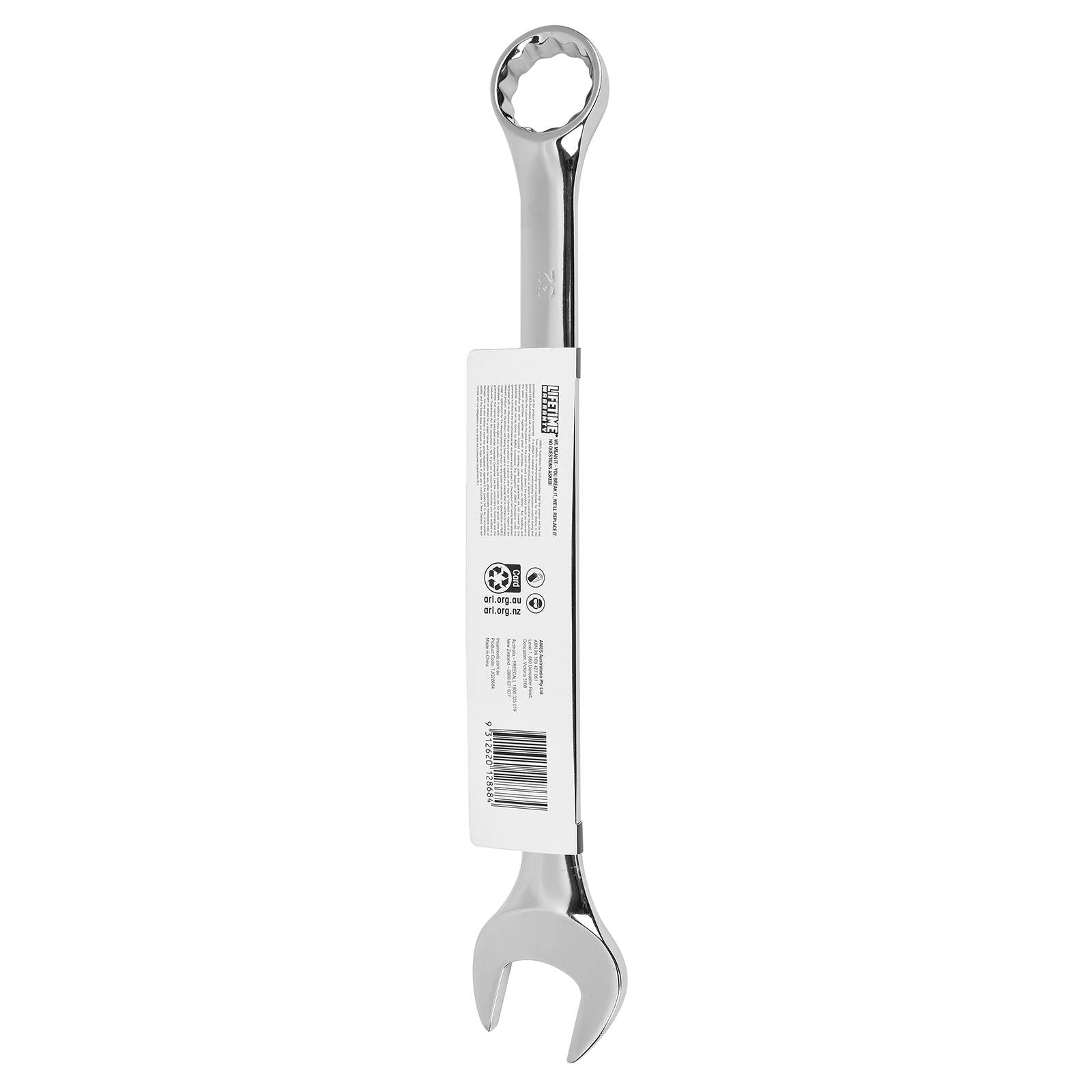Trojan 32mm Combination Spanner Chrome Vanadium 12 Point Ring & Open End