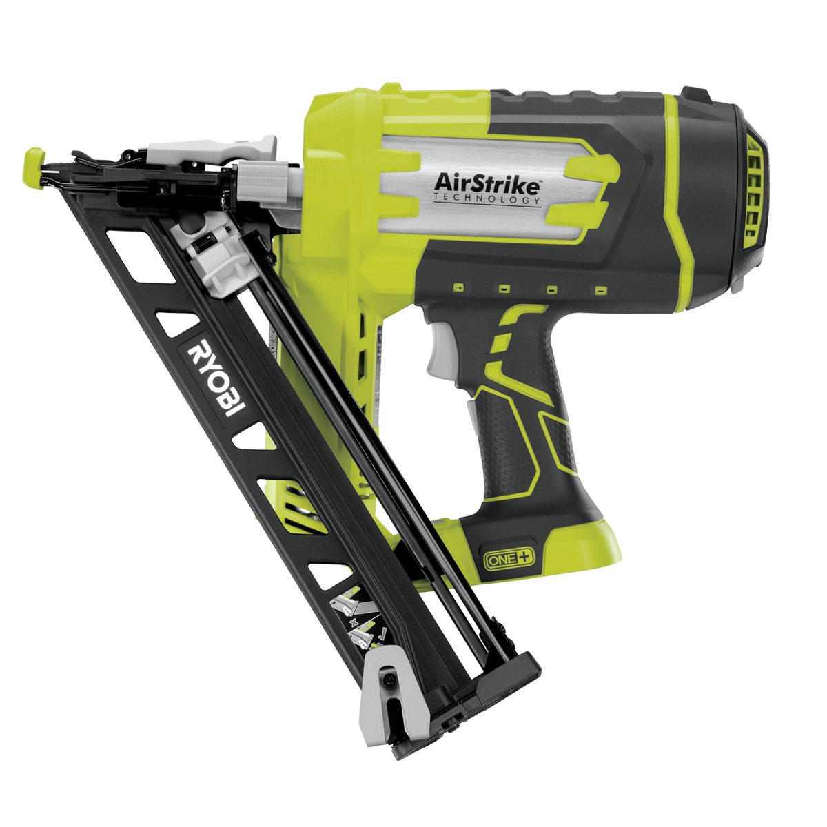 Ryobi 18V One Cordless Nail Gun - 100 x 15Ga Nails - 2" - Hypergreen - SuperSaverAU - view 4
