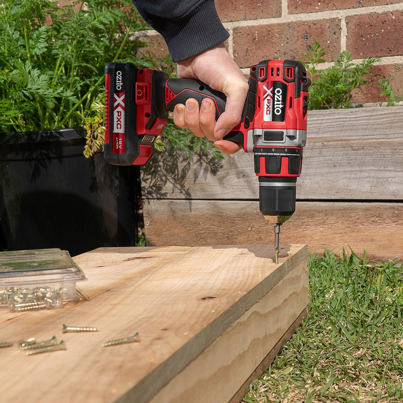 Ozito PXC 18V 13mm Brushless Drill Driver Skin Only PXBDS-180