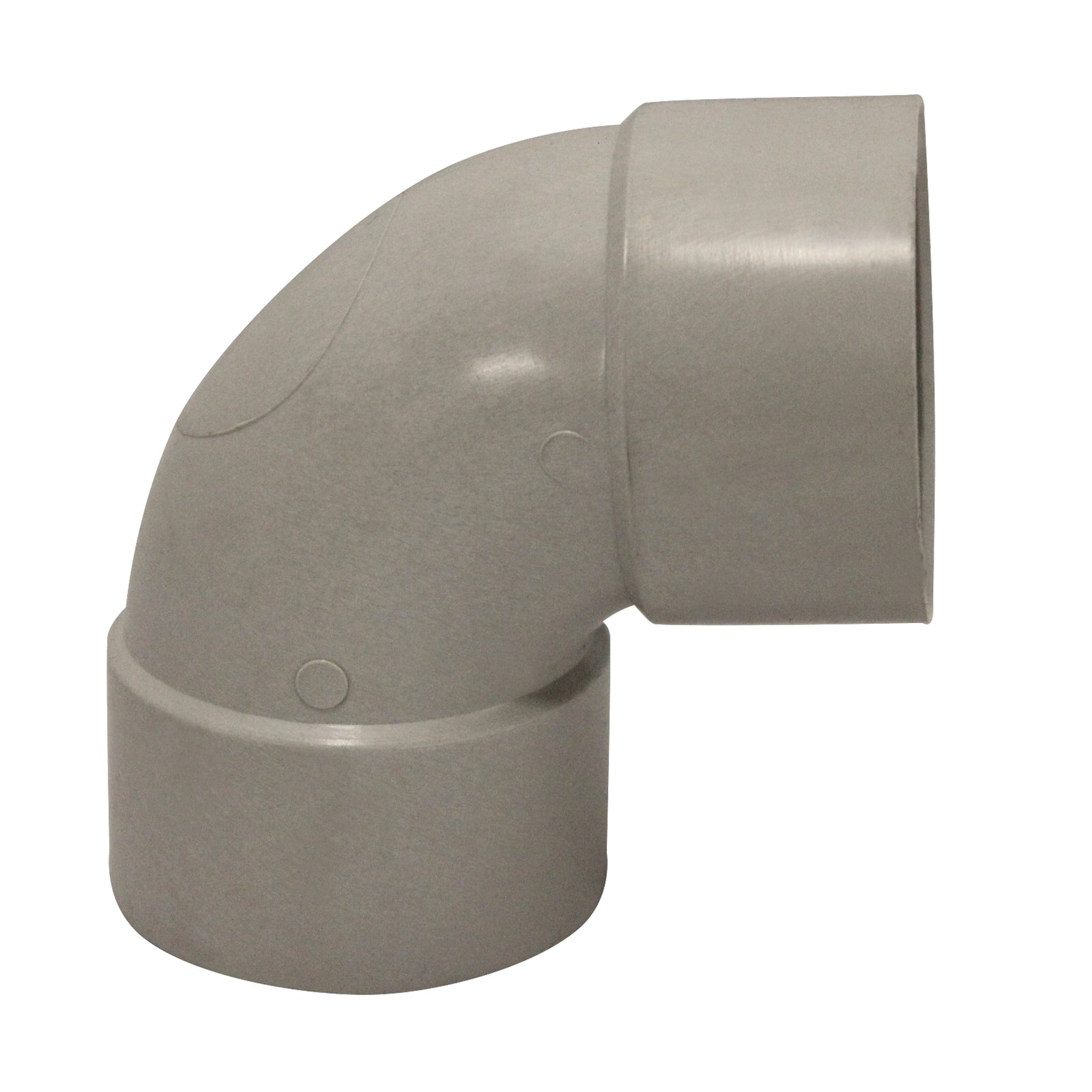 Holman 50mm 88° Female to Female PVC DWV Plain Bend, Grey Underground