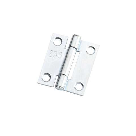 Lane 35 x 28 x 1.2mm Zinc Plated Fixed Pin Butt Hinge, Internal Doors, 2 Pack