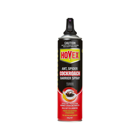 Hovex Ant Spider Cockroach Barrier Spray - 350g - Tin Plate - Eucalyptus Fragrance - SuperSaverAU - view 1