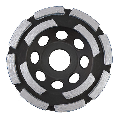 DTA Australia 175mm Dual Row Diamond Grinding Disc for Concrete Surface Prep