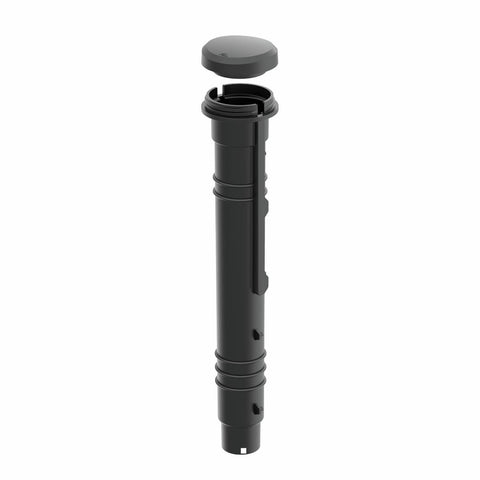 Hills Rotary Clothesline Ground Socket Black Plastic