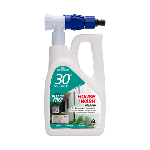 30 Seconds 2L House Wash with Rapid Hose End Technology, Ready to Use