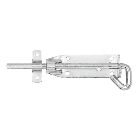 Pinnacle 150 x 10mm Zinc Plated Steel Single Eye Long Shoot Padbolt