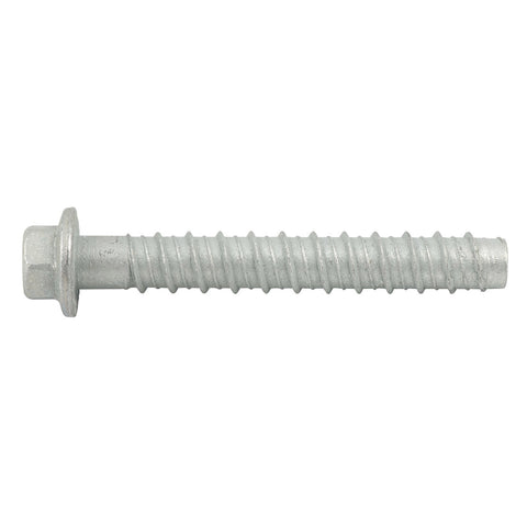 Ramset AnkaScrew 12 x 100mm Galvanised Masonry Anchor - Flanged Hex Screw-In - 10 Pack
