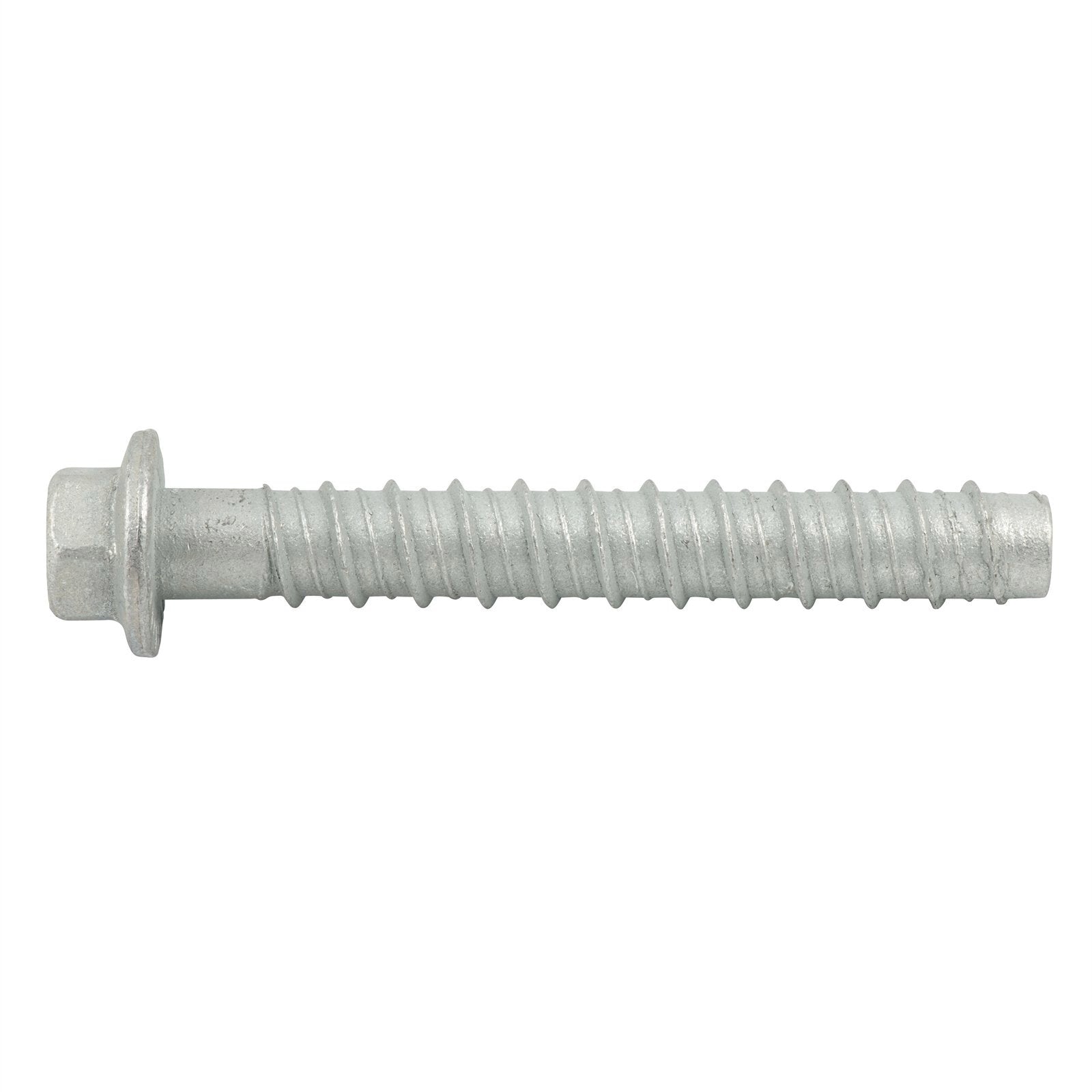Ramset AnkaScrew 12 x 100mm Galvanised Masonry Anchor - Flanged Hex Screw-In - 10 Pack