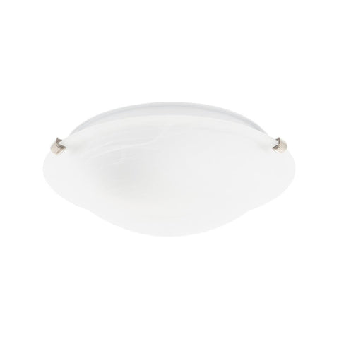 Luce Bella 30cm Oyster Light - Alabaster Glass - Ceiling Fixture - 42W - SuperSaverAU - view 1