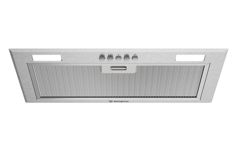 Westinghouse 52cm integrated undermount rangehood - stainless steel, 680m³/h, LED lighting - WRI515SC