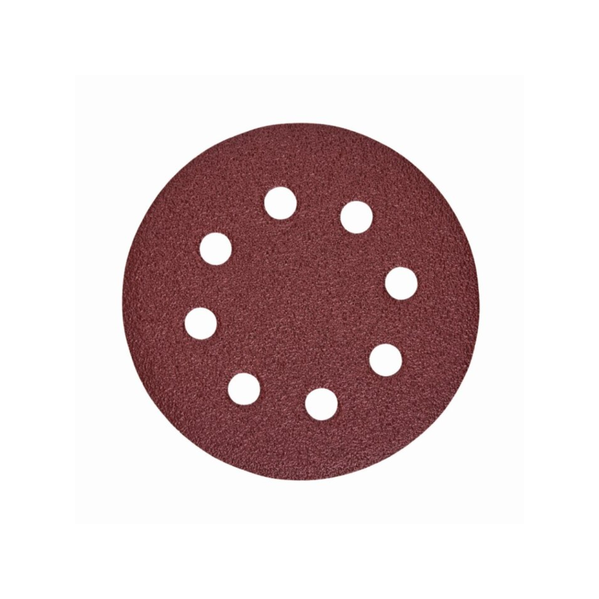 IRWIN 115mm 60 Grit 8 Holes Quick Fit Random Orbital Sanding Discs - 5 Pack