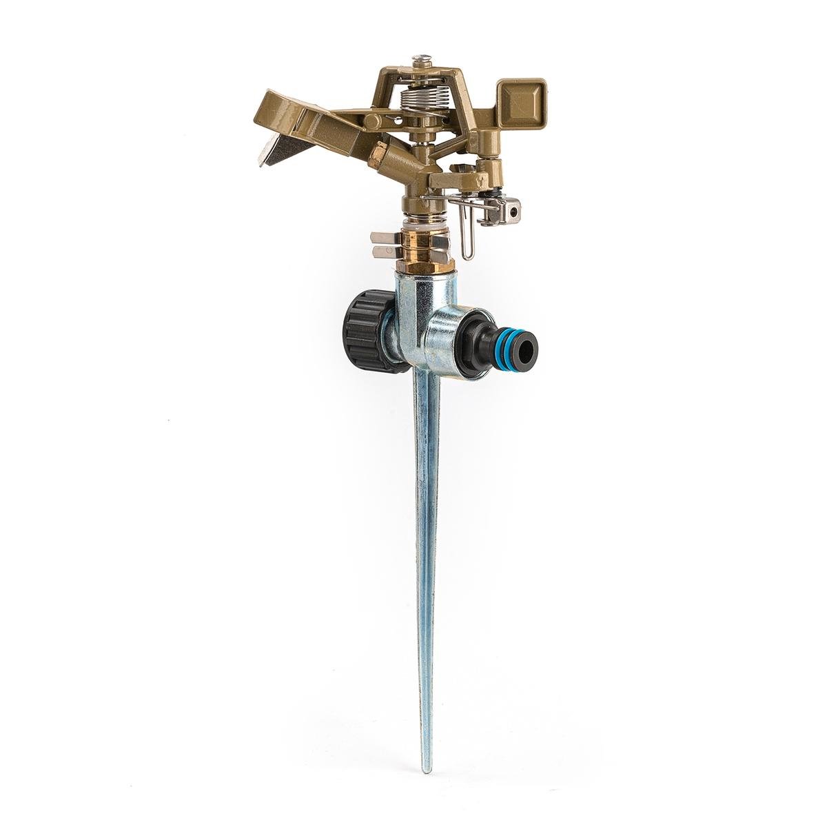 Holman Impact Sprinkler - 12mm - Metal - Adjustable Distance Control - SuperSaverAU - view 1