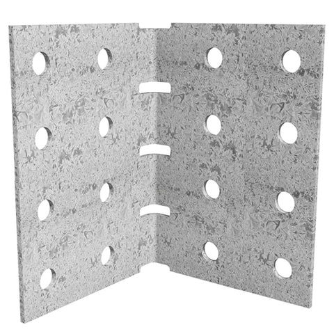 Dunnings 100 x 100 x 140mm M10 Galvanised Steel Angle Bracket
