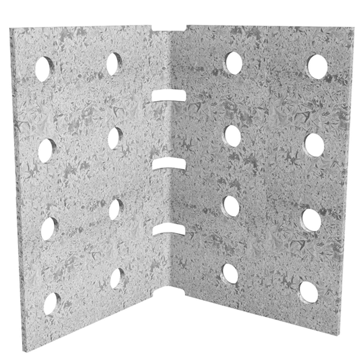 Dunnings 100 x 100 x 140mm M10 Galvanised Steel Angle Bracket