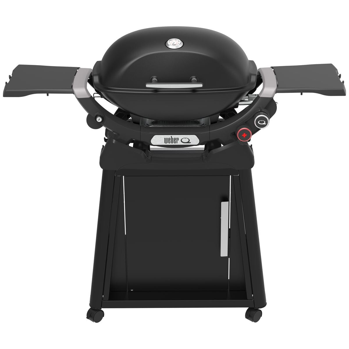 Weber Baby Q and Q Premium cart - black powder coated steel - for Q1000 to Q2800N+ barbecues - 3400175
