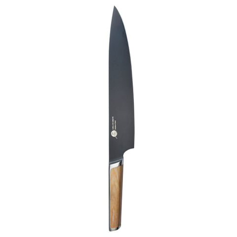 Everdure by Heston Blumenthal Chef Knife 254mm Blade - Titanium Coated German Steel, Wooden Handle - HBCKC4