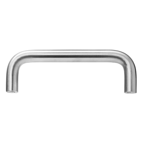 Lemaar D Pull Handle 150 x 16mm DDA Satin 304 Stainless Steel, Indoor Outdoor