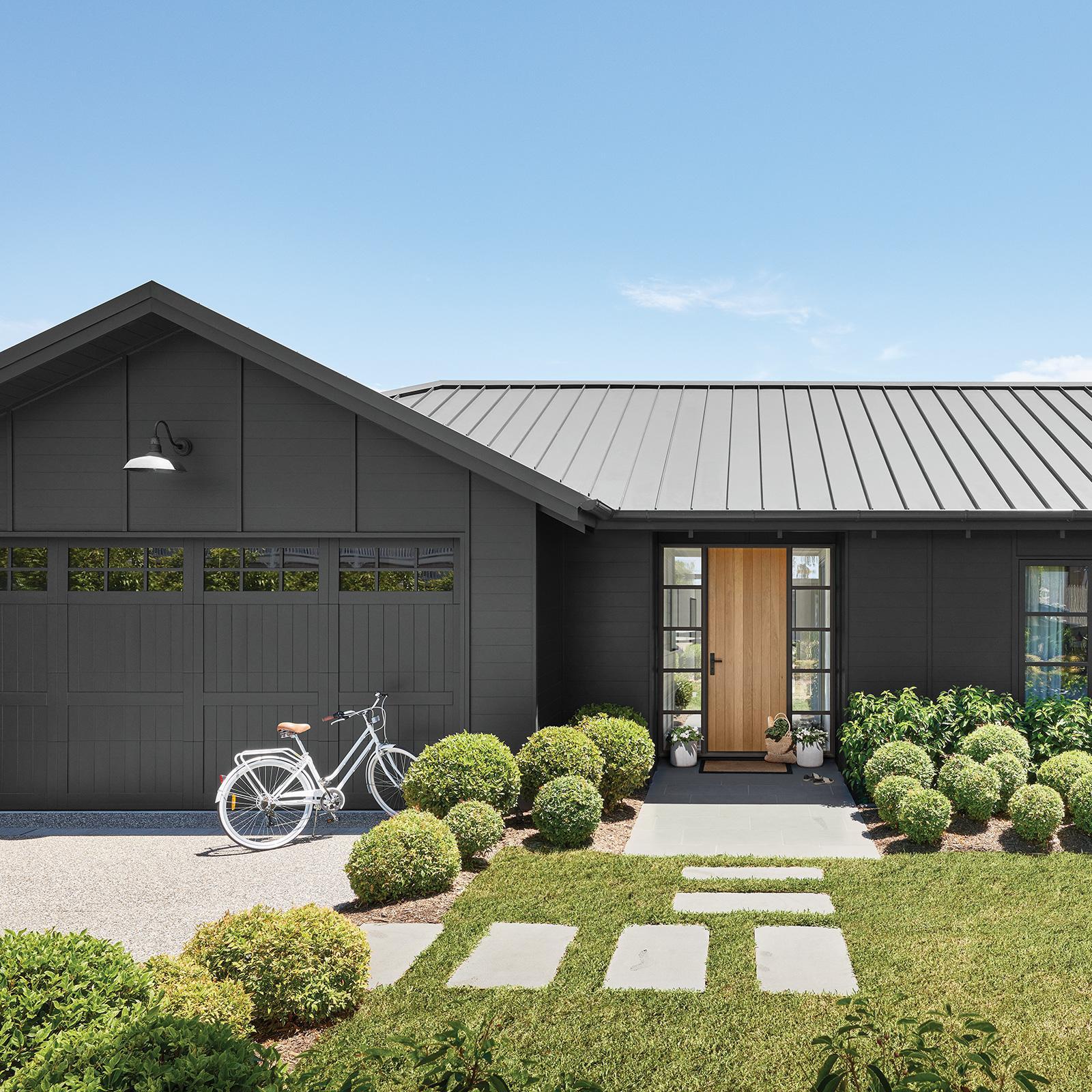 Cabot's 2L Colorbond Monument Timbercolour Deck & Exterior Paint Water Based