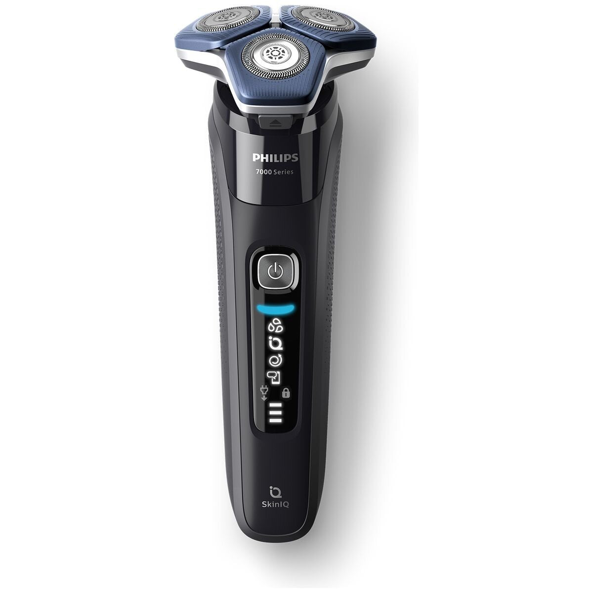 Philips Shaver Series 7000 SkinIQ - Nano SkinGlide Coating - Quick Clean Pod - Ink Black - S7886-50