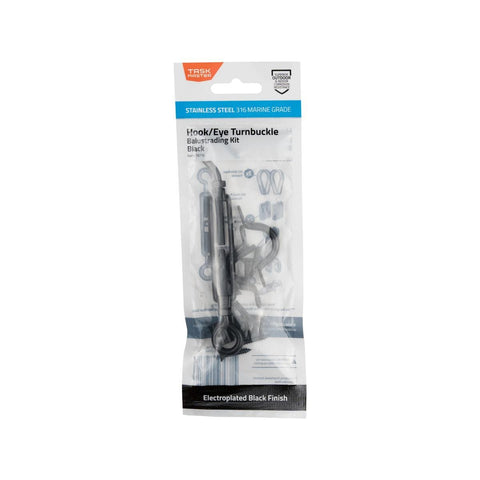Taskmaster 5mm 316 Stainless Steel Hook/Eye Turnbuckle Balustrade Kit