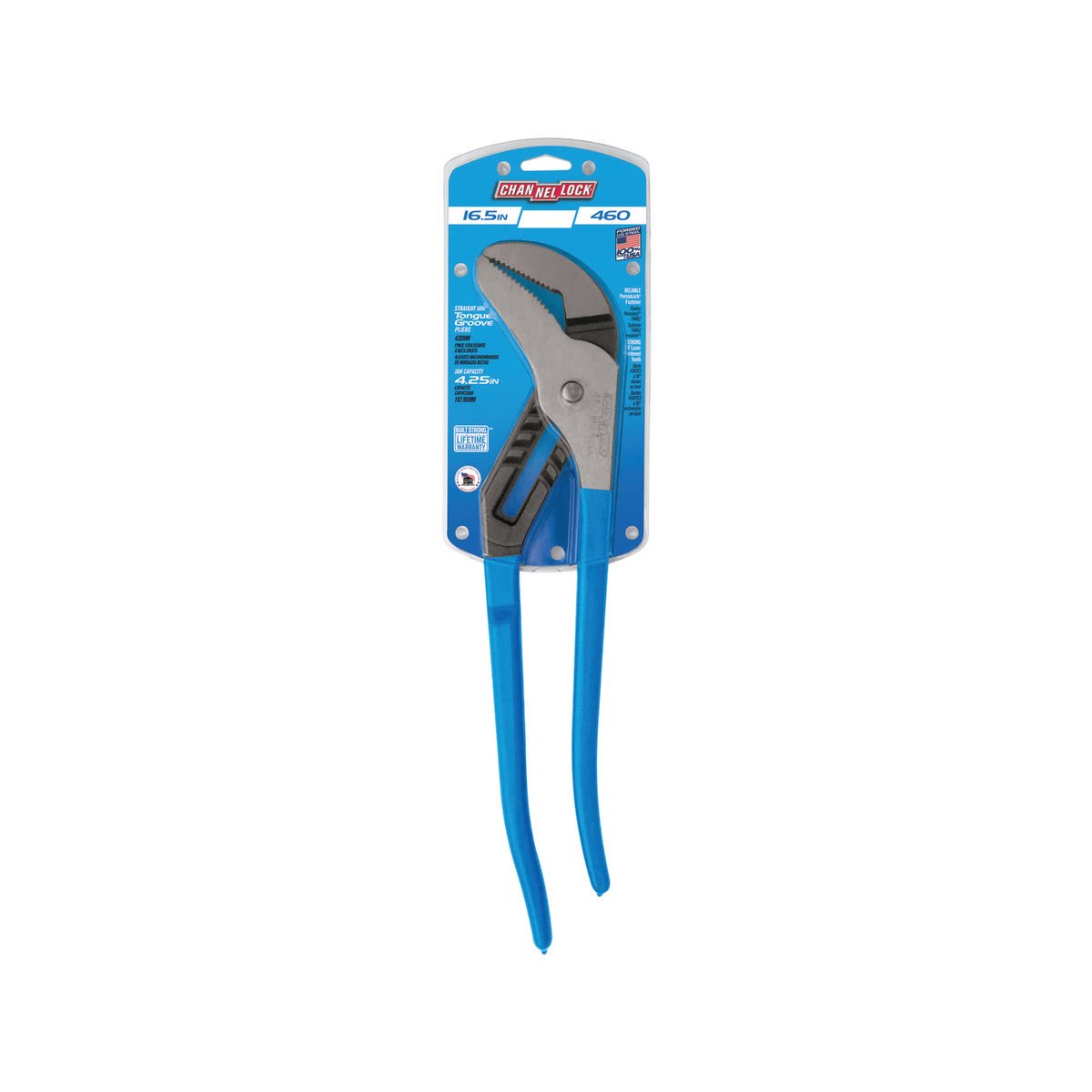 Channellock Tongue And Groove Pliers 406mm Steel Rust Resistant - SuperSaverAU - view 1