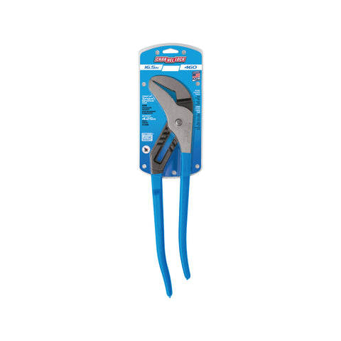 Channellock 406mm Tongue and Groove Straight Jaw Pliers Steel 108mm Jaw
