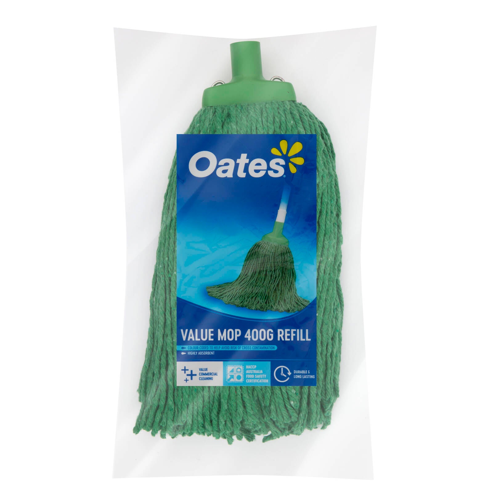 Oates 400g Green Value Mop Refill String