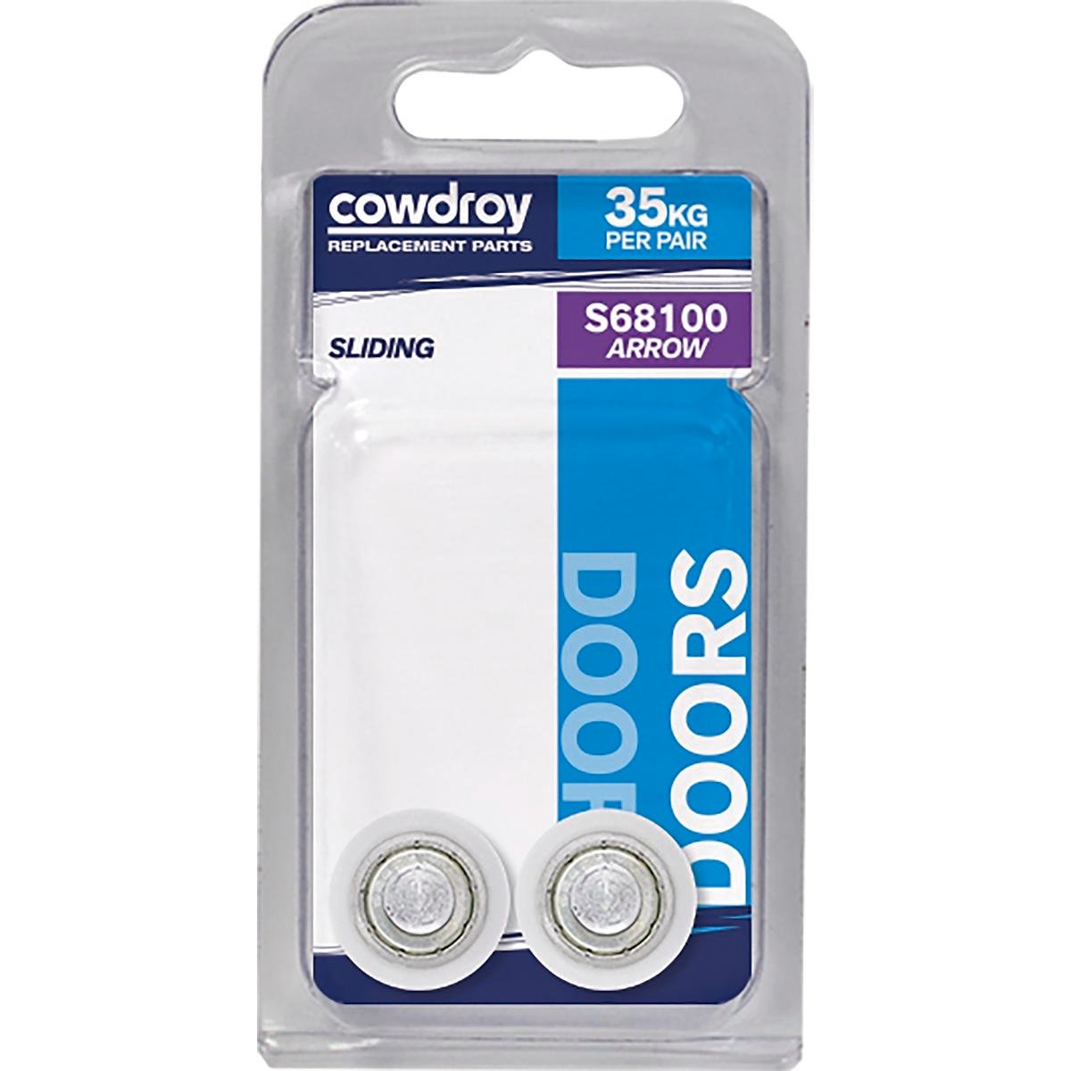Cowdroy Arrow Steel Wheel Axle and Nut - 2 Pack